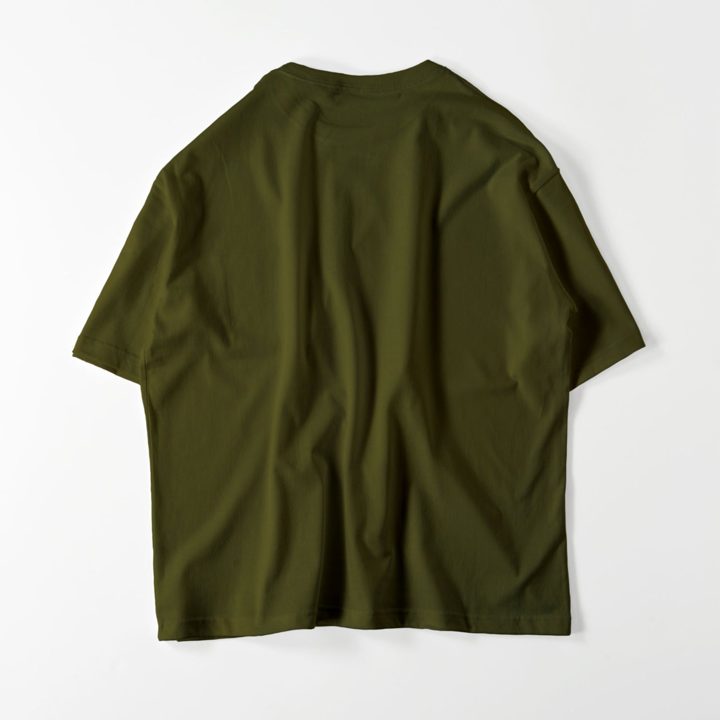 TANOTI Apparel Col. / BIG silhouette Crewneck Pocket T-shirt